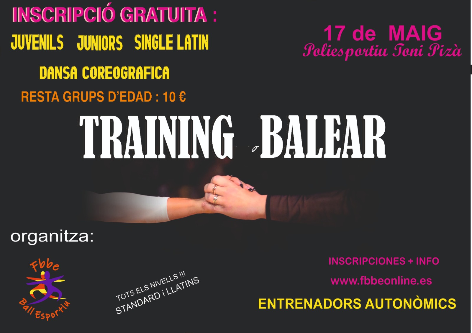 Training day maig 2020 Federació Balear de Ball Esportiu